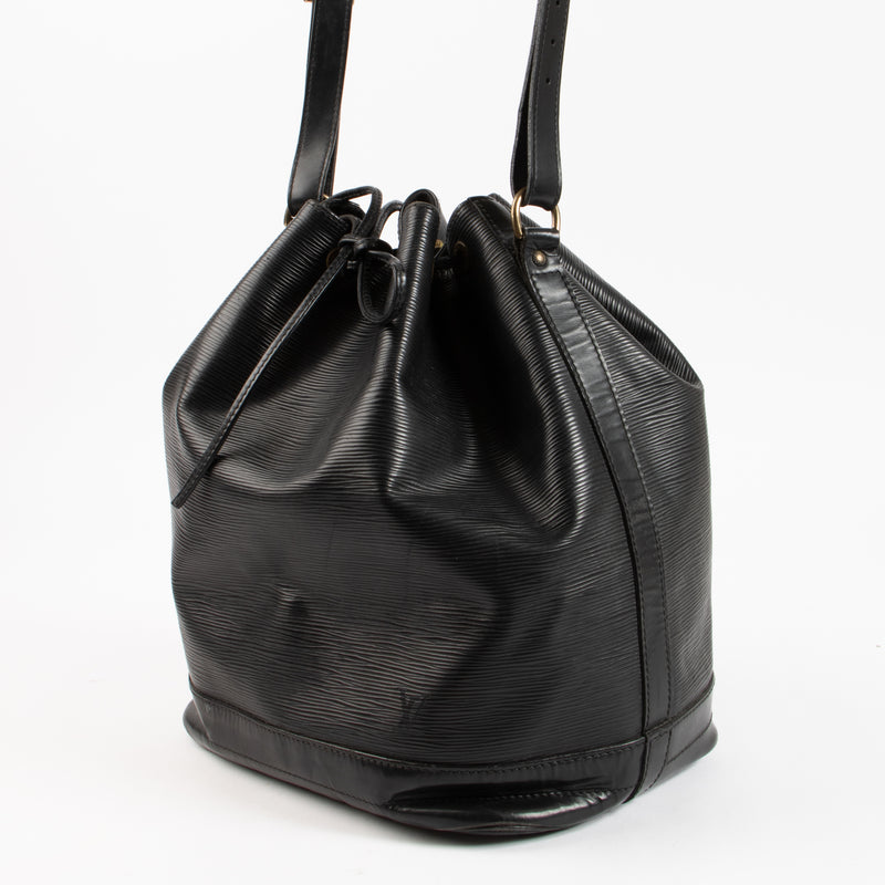 Shop the authentic Louis Vuitton Black Epi Leather Noé Bag on Labellov.com !