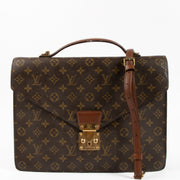 Shop the authentic Louis Vuitton Monogram Porte-Documents Bandoulière Briefcase on Labellov.com !