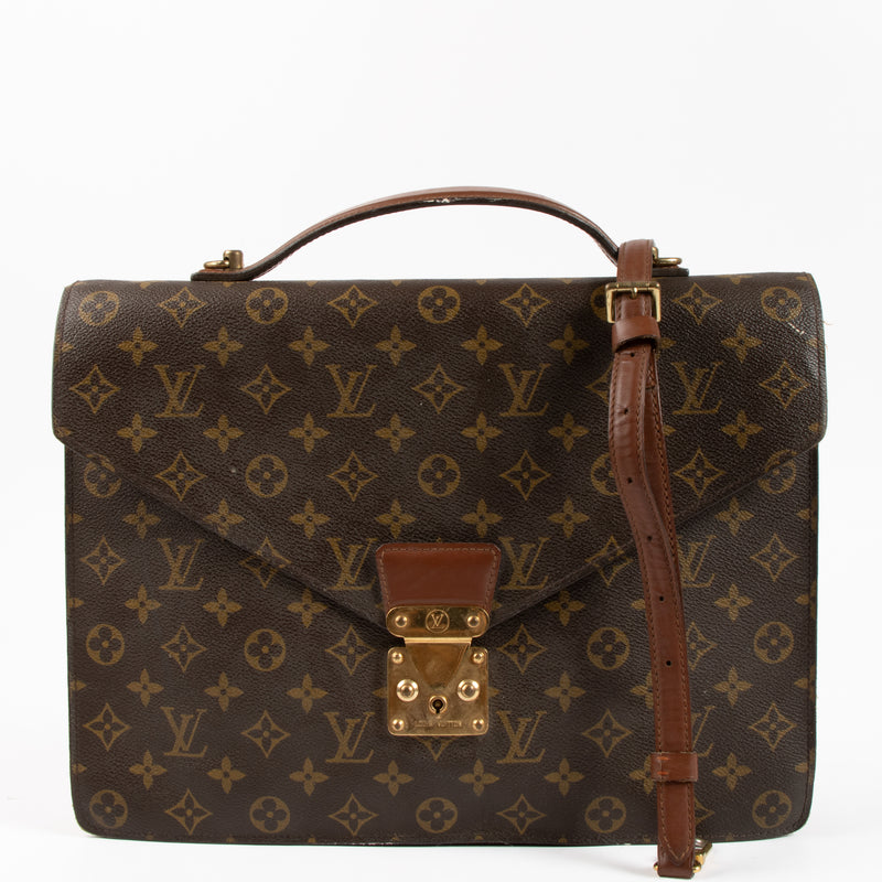 Shop the authentic Louis Vuitton Monogram Porte-Documents Bandoulière Briefcase on Labellov.com !