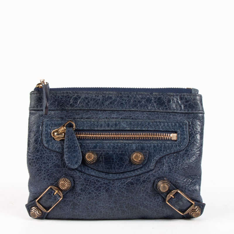 Shop the authentic Balenciaga Navy Blue Wallet on Labellov.com !