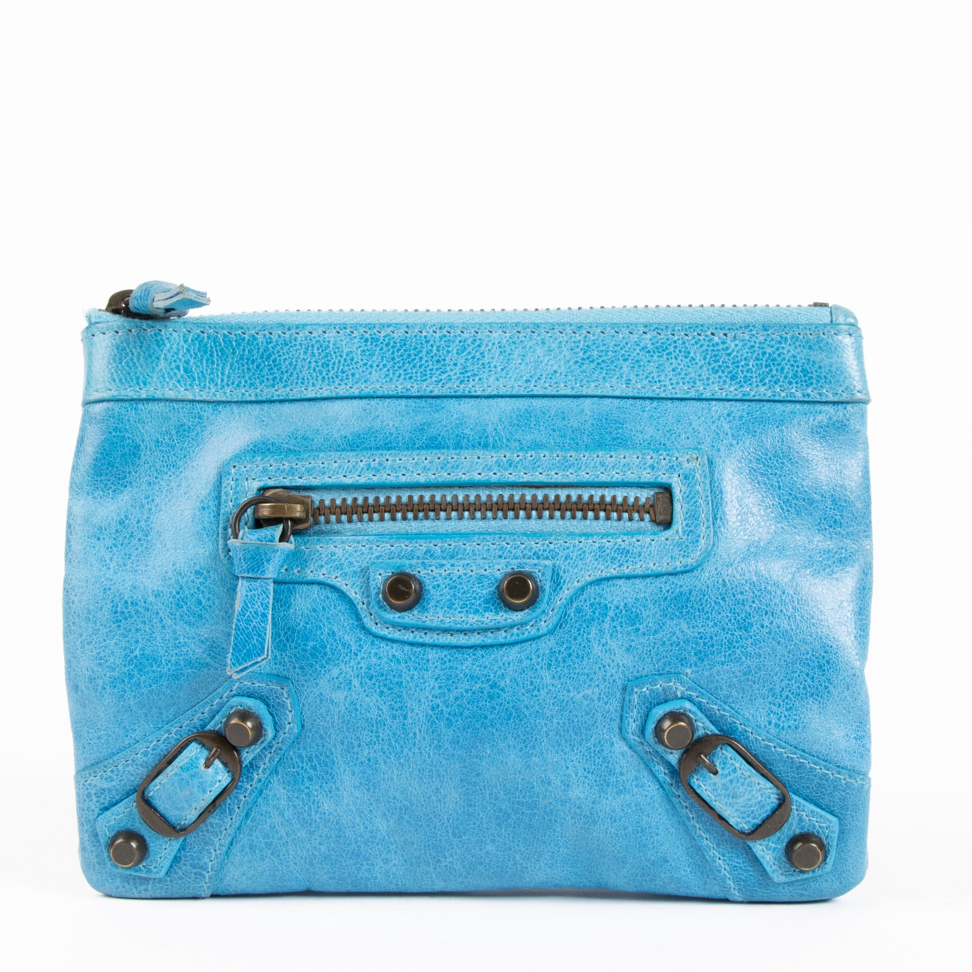Shop the authentic Balenciaga Blue Wallet on Labellov.com !