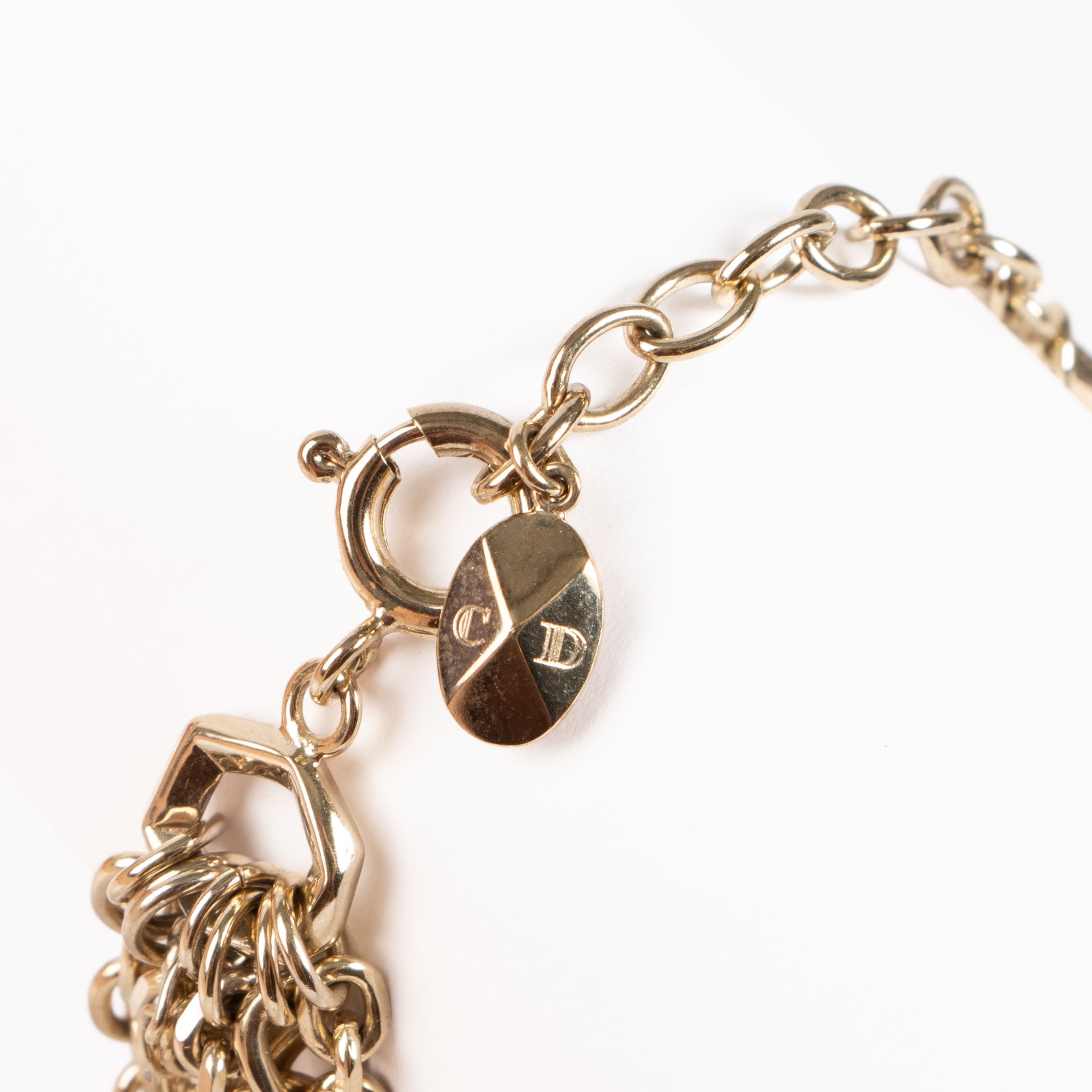 Christian Dior Lady Dior Bag/J'Adior Bottle/Faux Pearl Charms Bracelet