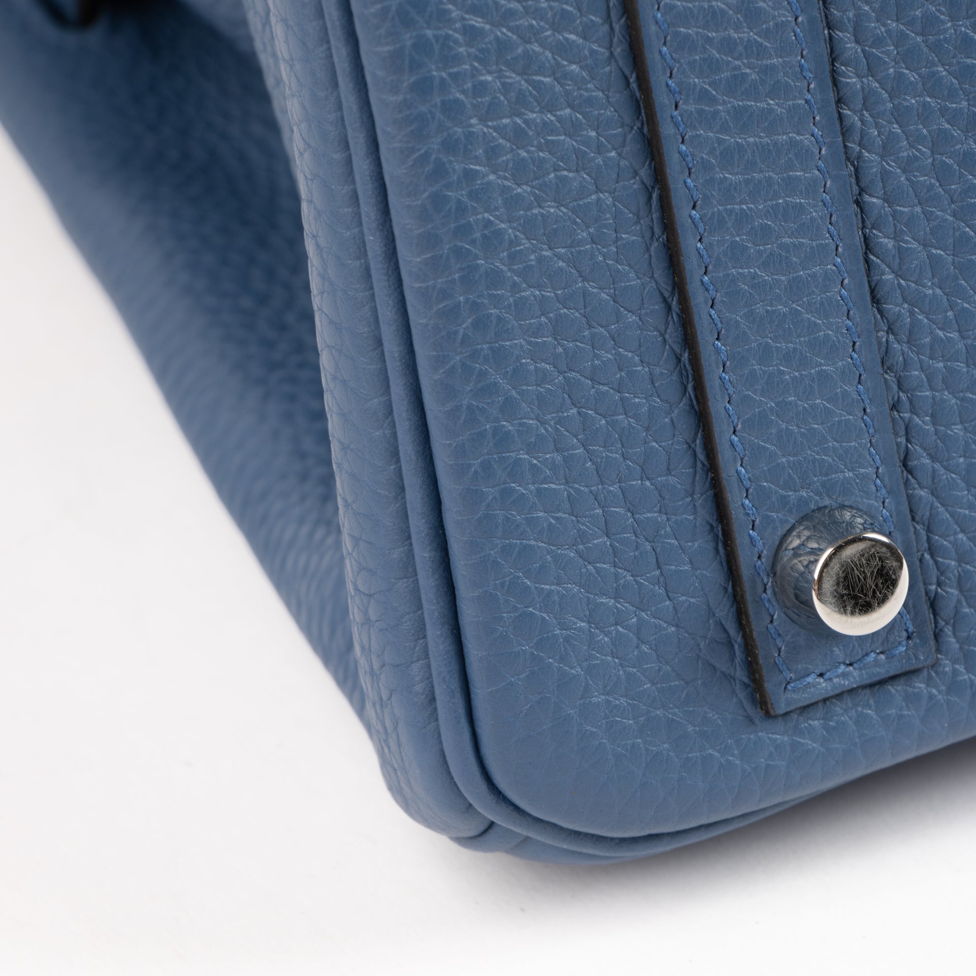Hermès Birkin 30 Blue Agate Clemence PHW