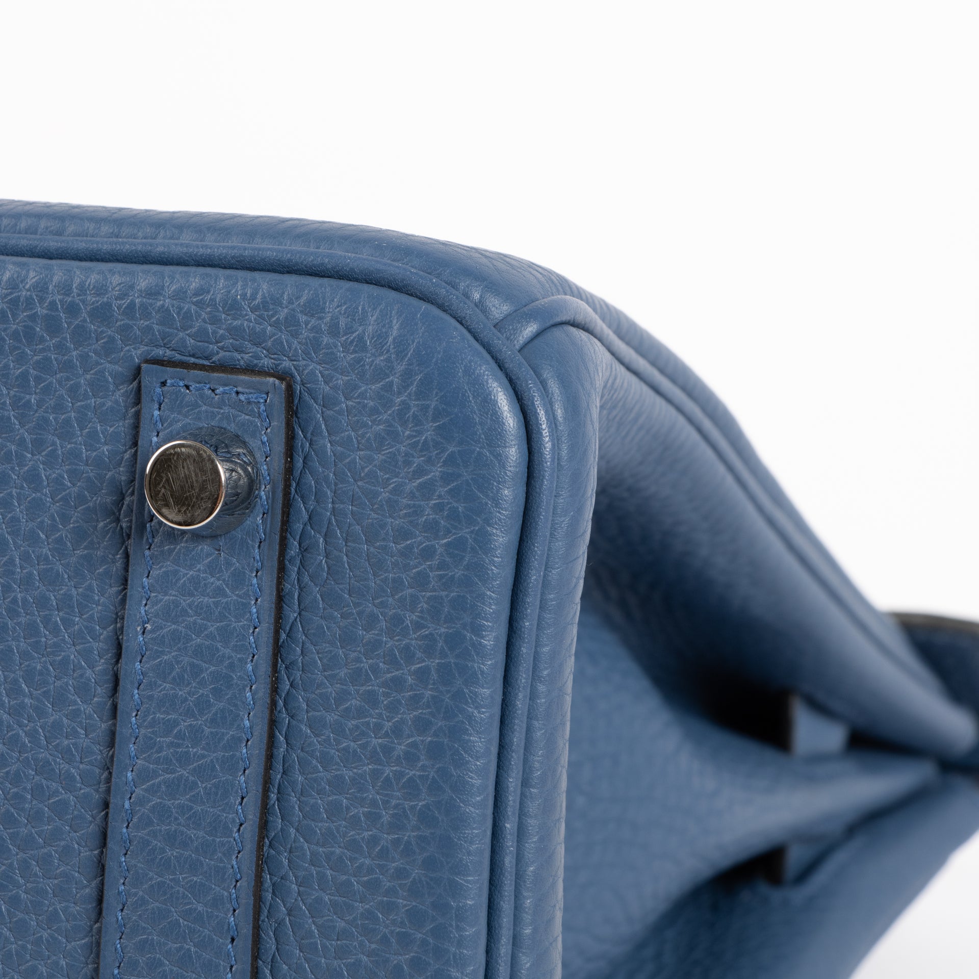 Hermès Birkin 30 Blue Agate Clemence PHW