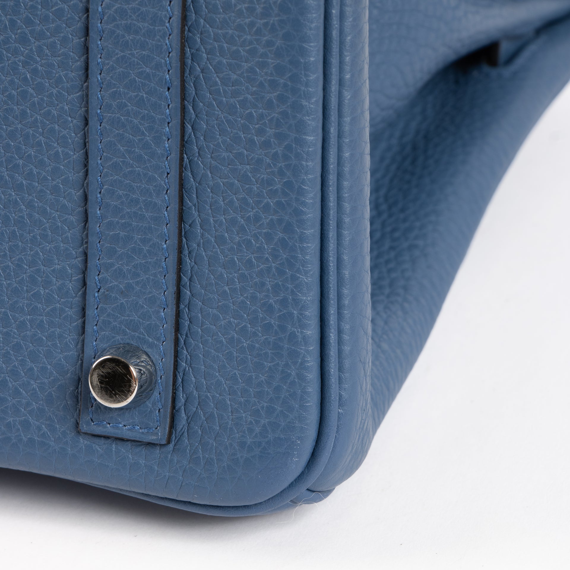 Hermès Birkin 30 Blue Agate Clemence PHW