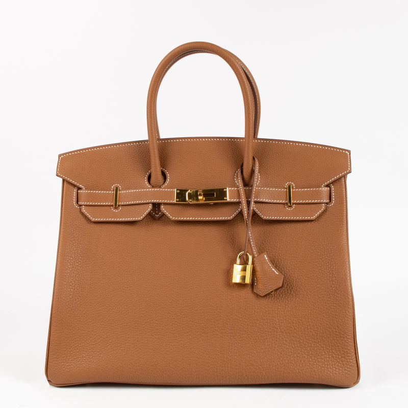 Hermès Birkin 35 Gold Togo GHW