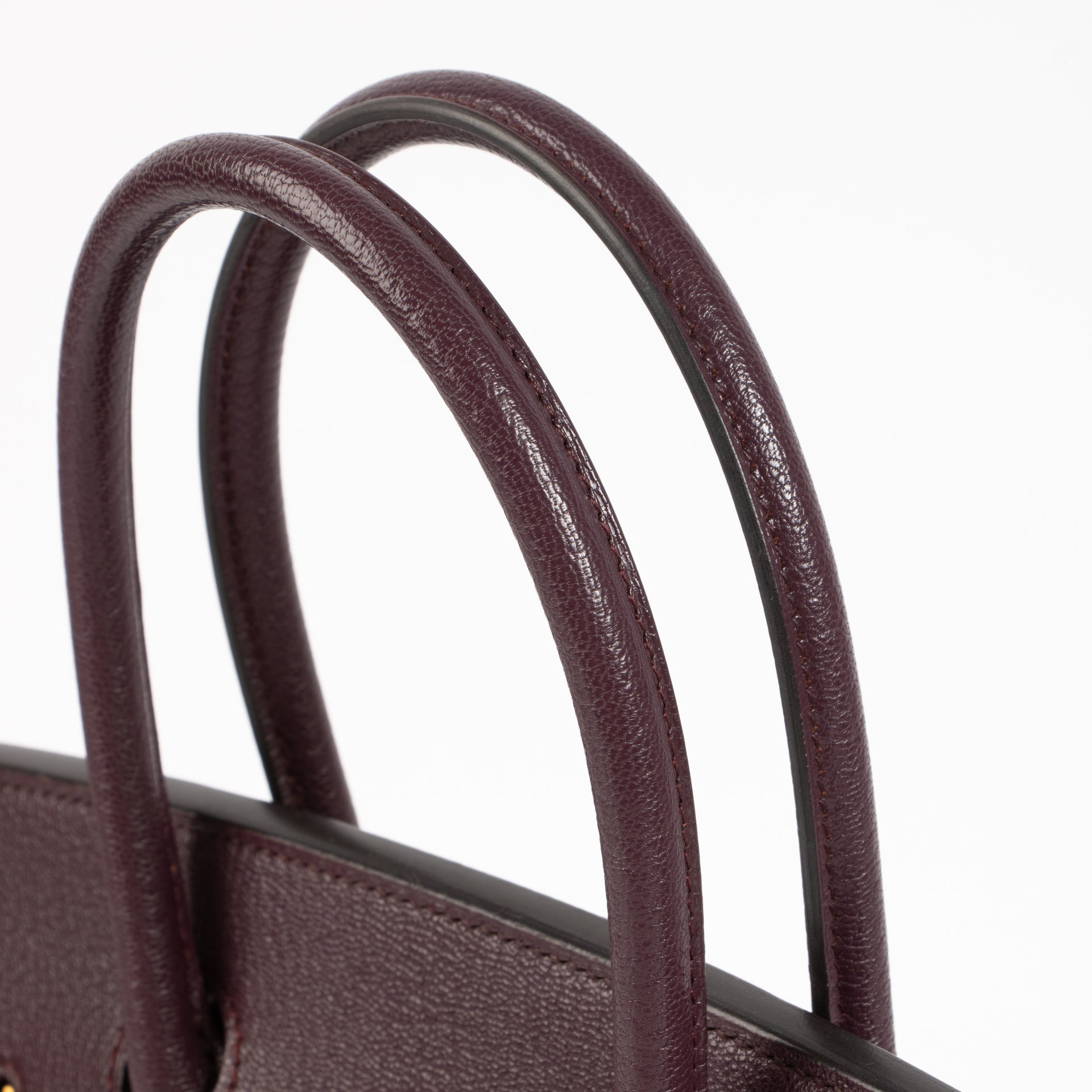 Hermès HSS Birkin 30 Raisin Chevre Mysore BGHW