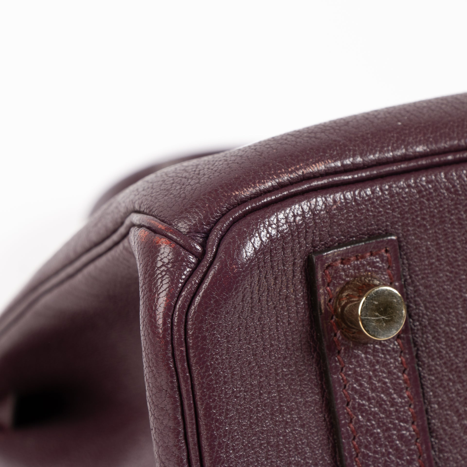 Hermès HSS Birkin 30 Raisin Chevre Mysore BGHW