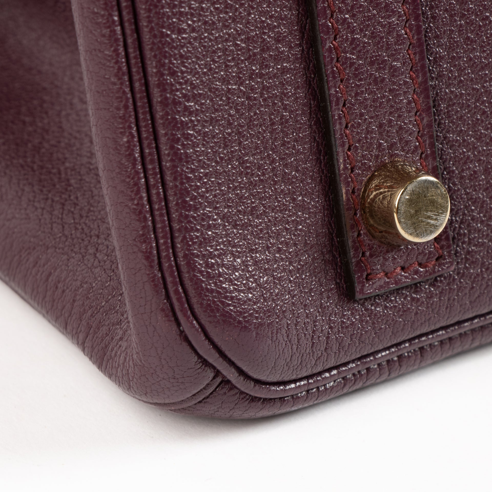 Hermès HSS Birkin 30 Raisin Chevre Mysore BGHW