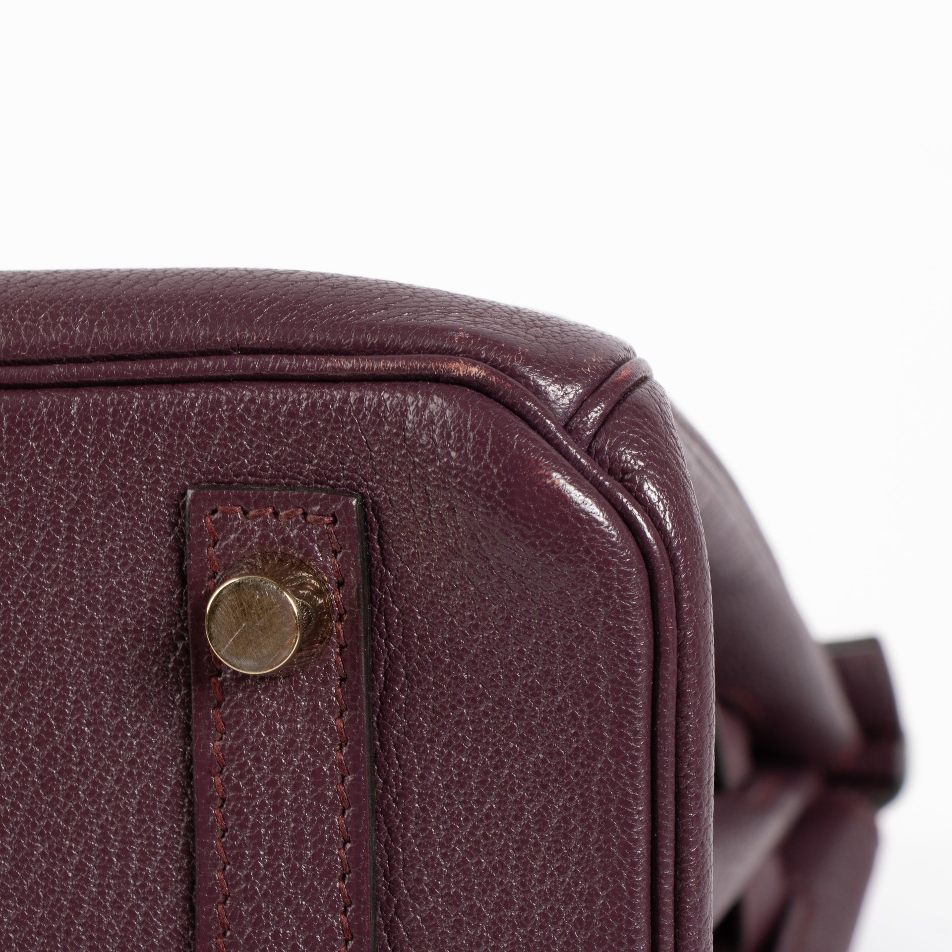 Hermès HSS Birkin 30 Raisin Chevre Mysore BGHW