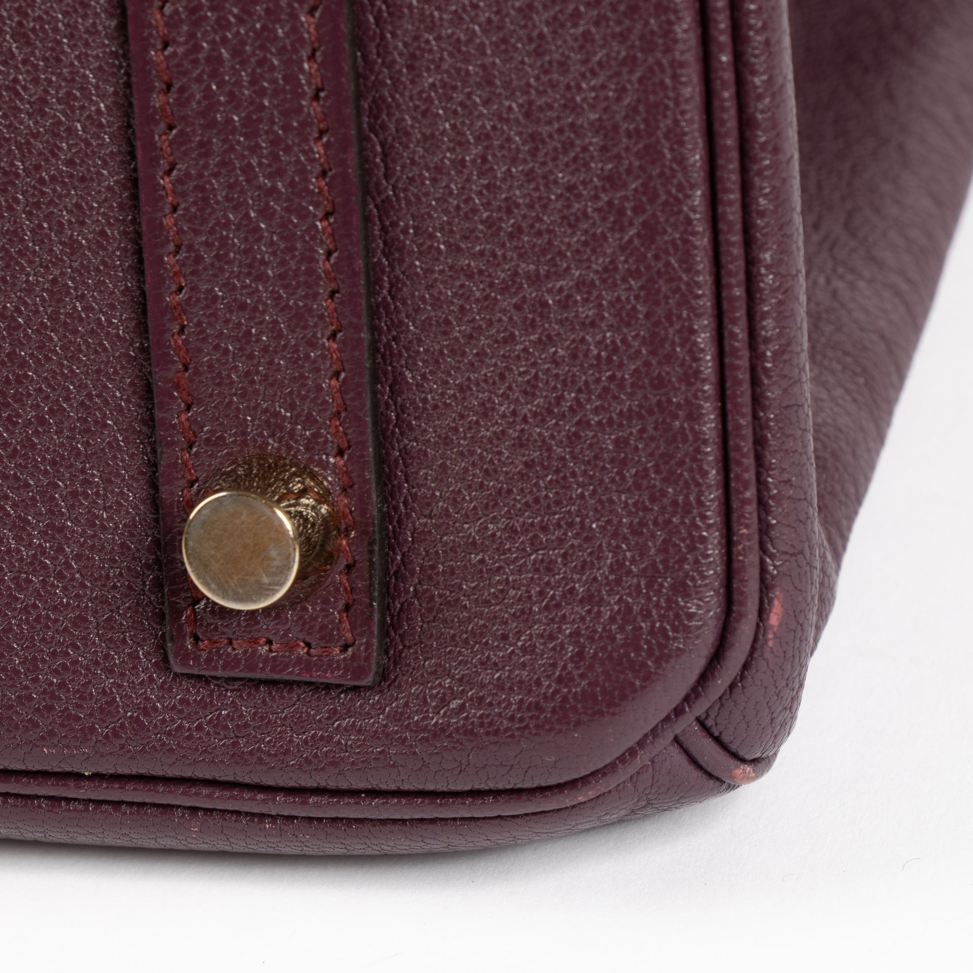 Hermès HSS Birkin 30 Raisin Chevre Mysore BGHW