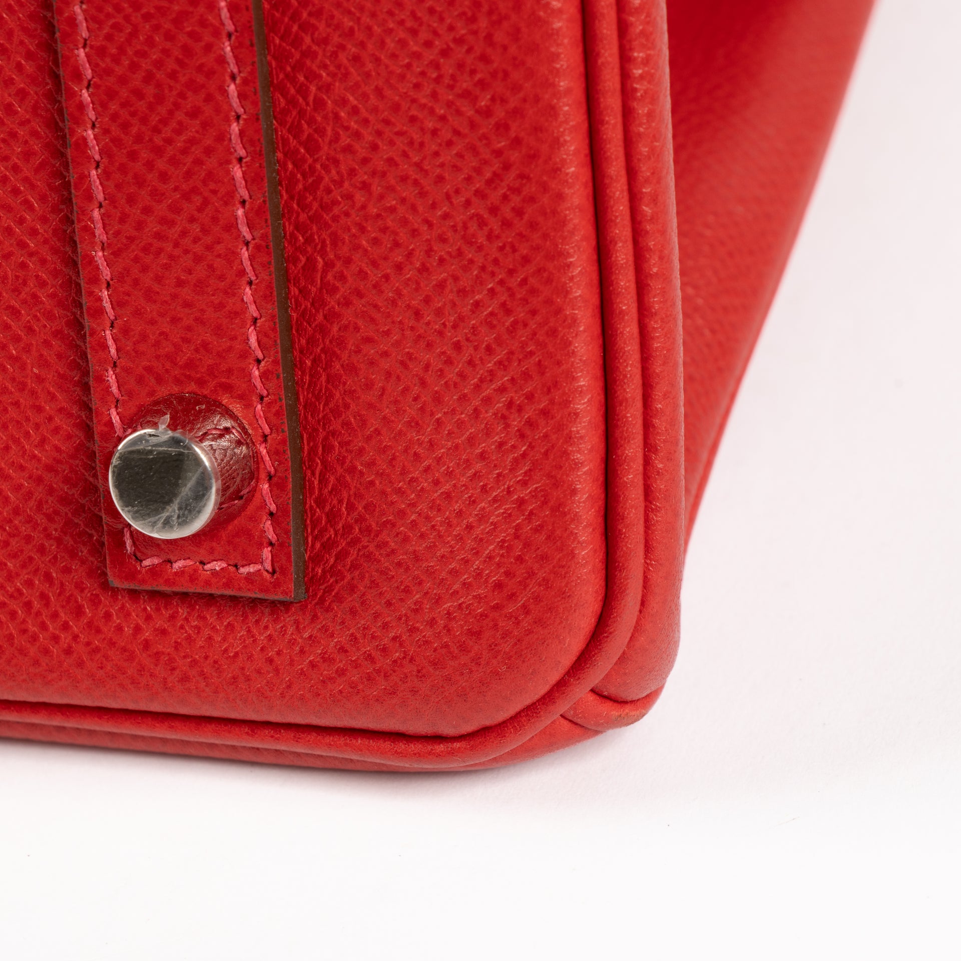 Hermès Birkin 30 Rouge Casaque Epsom PHW