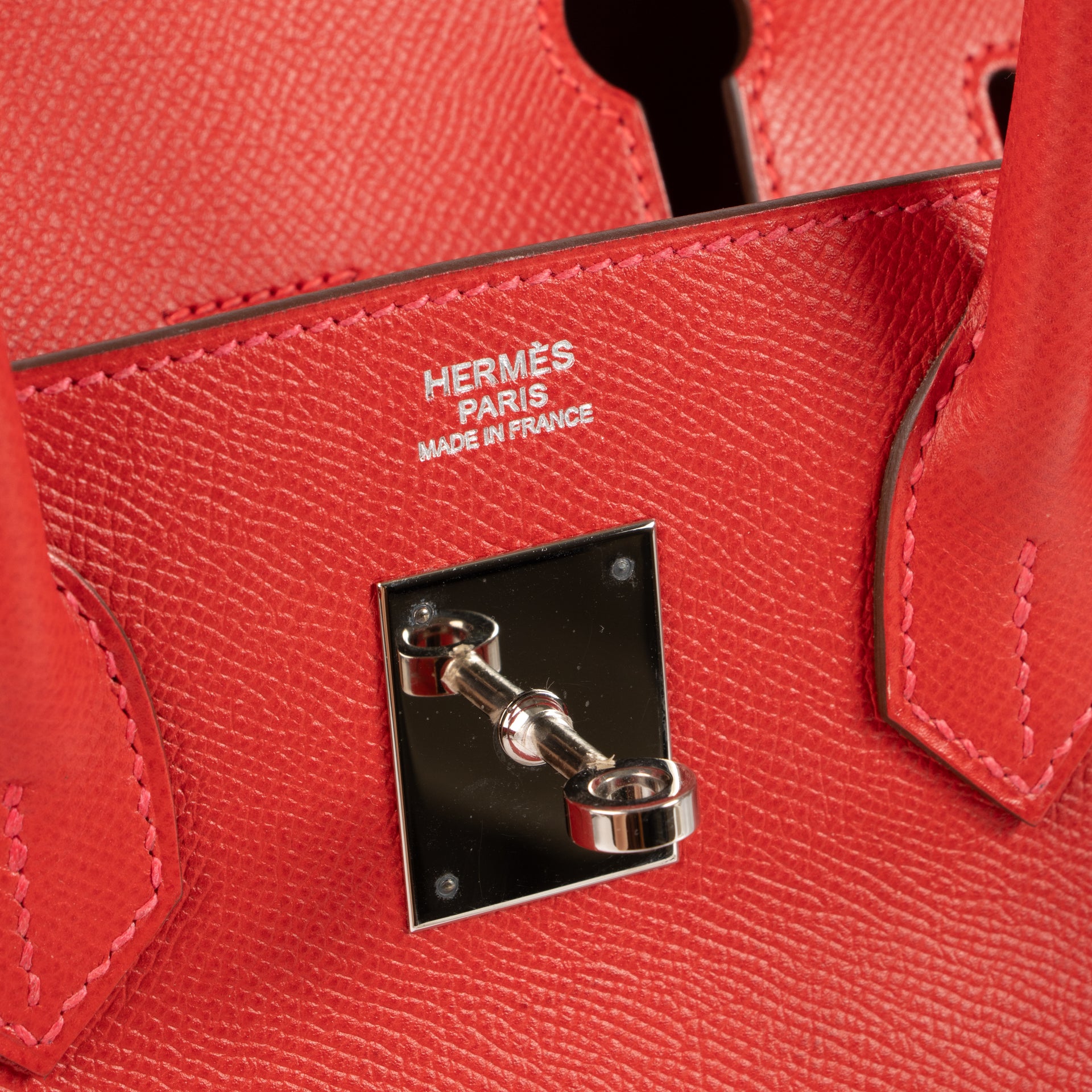 Hermès Birkin 30 Rouge Casaque Epsom PHW