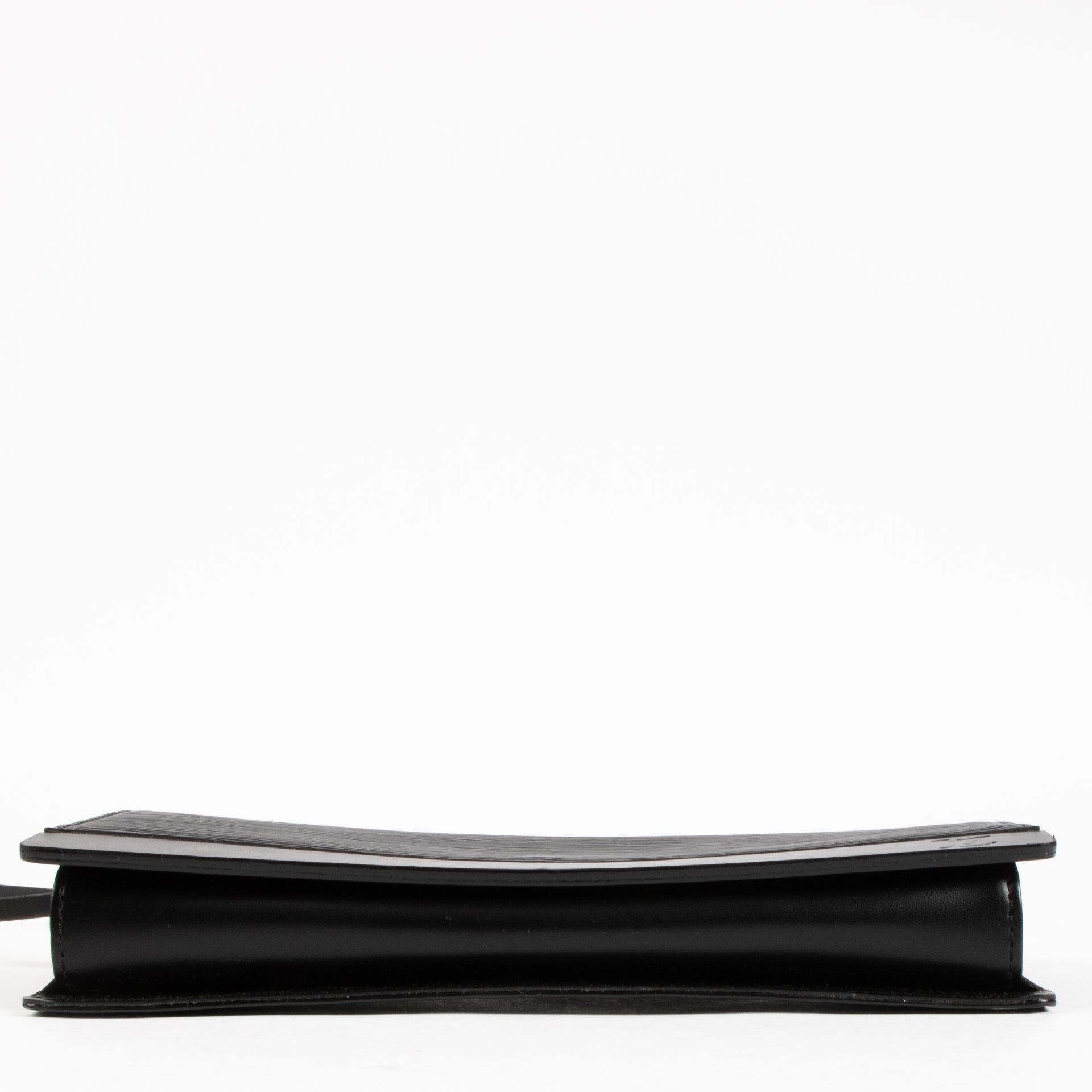 Louis Vuitton Black Epi Honfleurs Pochette Bag