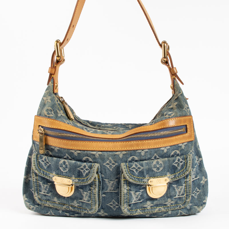 Shop the authentic Louis Vuitton Monogram Denim Baggy on Labellov.com !