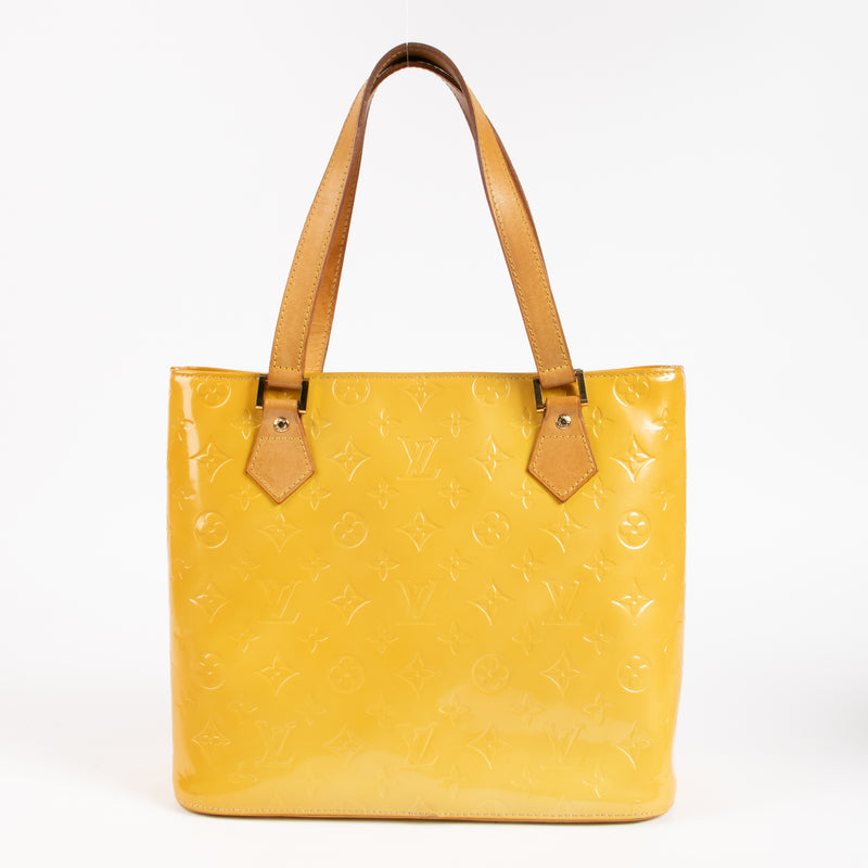 Shop the authentic Louis Vuitton Mango Monogram Vernis Houston Bag on Labellov.com !