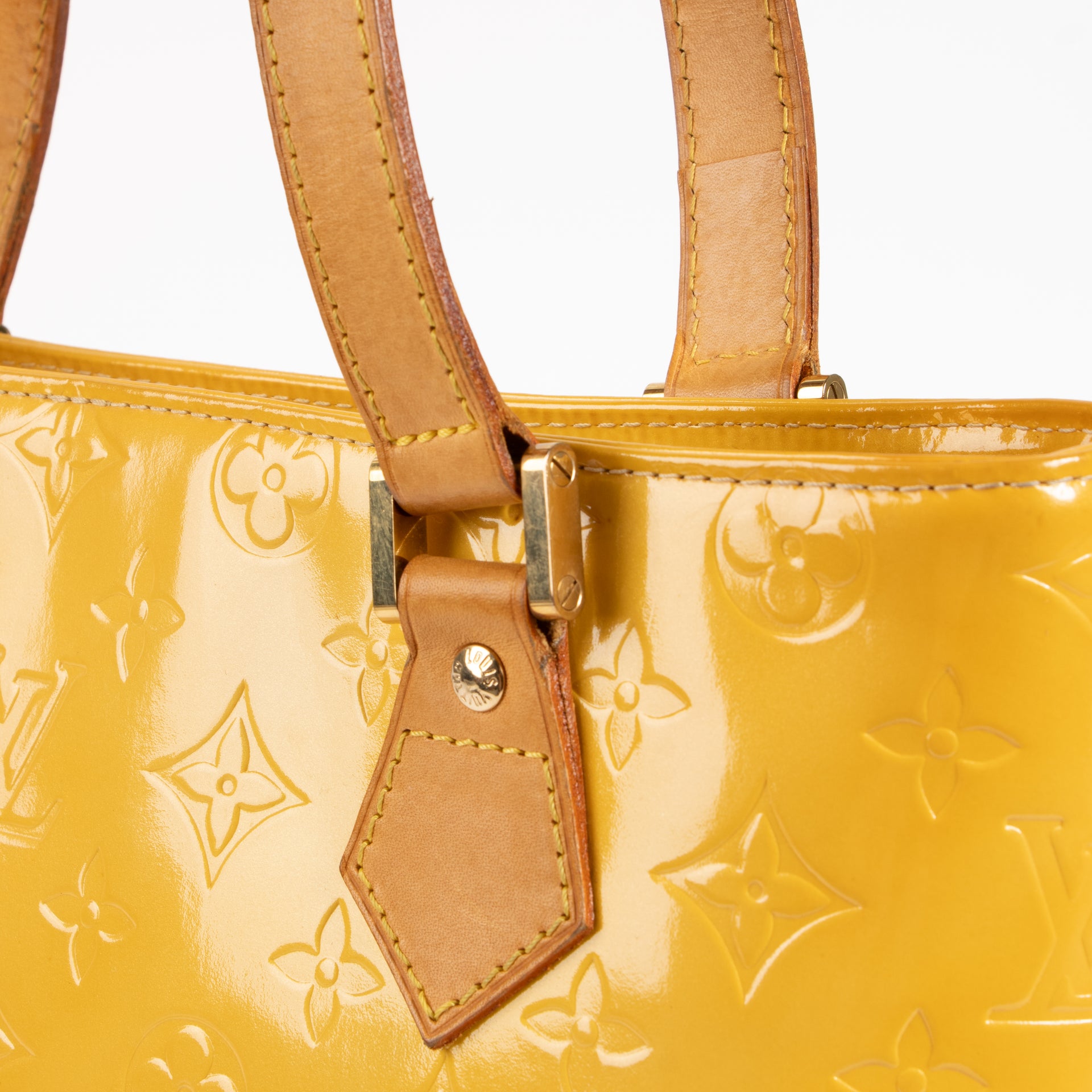 Shop the authentic Louis Vuitton Mango Monogram Vernis Houston Bag on Labellov.com !
