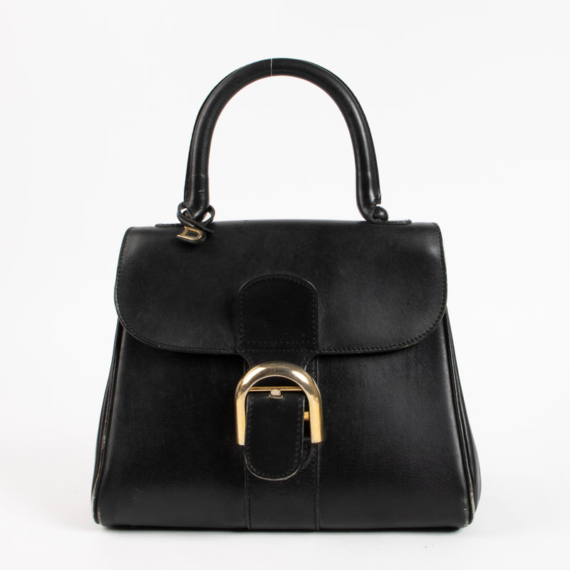 Delvaux 1974s Navy Box Calf Brillant PM Bag