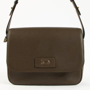 Shop the authentic Delvaux Brown Leather Small Messenger Bag on Labellov.com !
