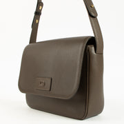 Shop the authentic Delvaux Brown Leather Small Messenger Bag on Labellov.com !