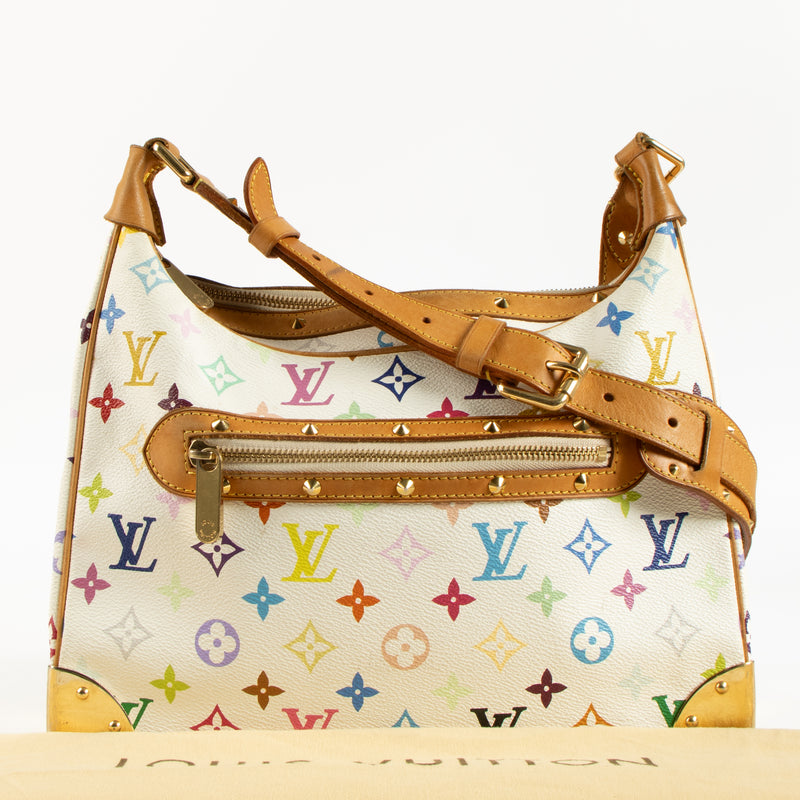 Louis Vuitton x TM White Monogram Multicolor Boulogne MM