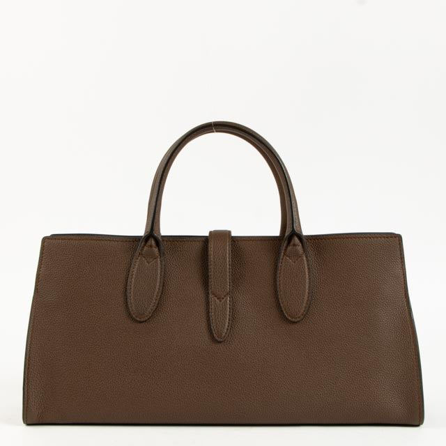 Gucci Brown Calfskin Medium Soft Jackie East West Tote Bag