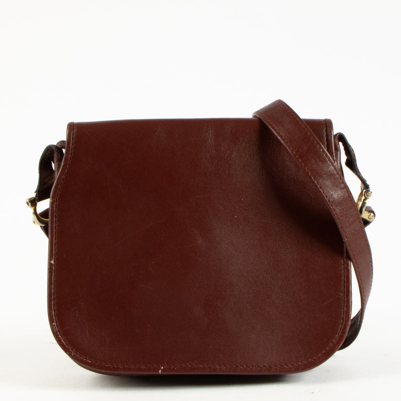 Shop the authentic Cartier Bordeaux Vintage Shoulder Bag on Labellov.com !