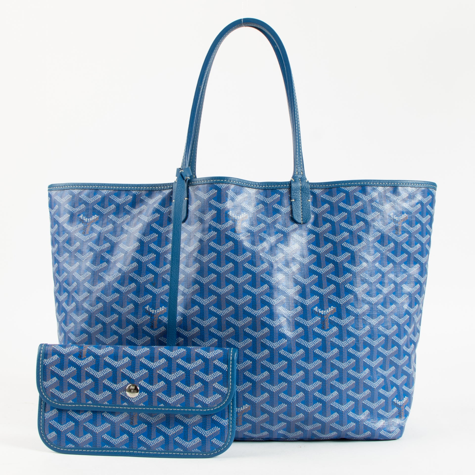 Goyard Sky Blue Saint Louis PM Bag