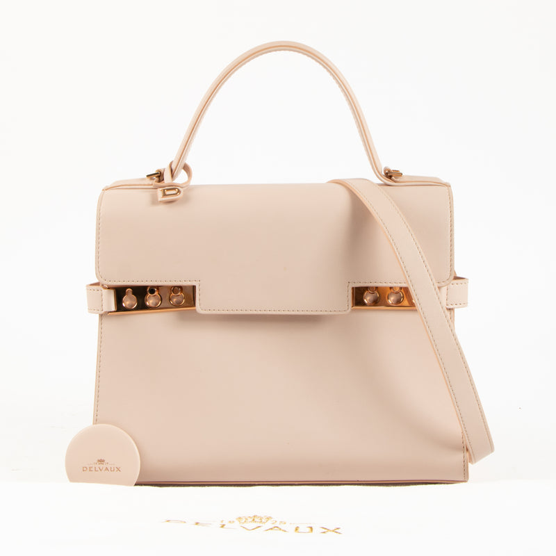 Delvaux Tempête MM Nude Bag