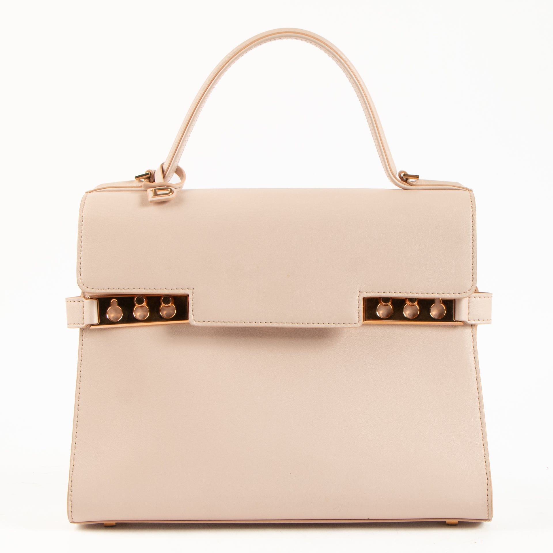 Delvaux Tempête MM Nude Bag
