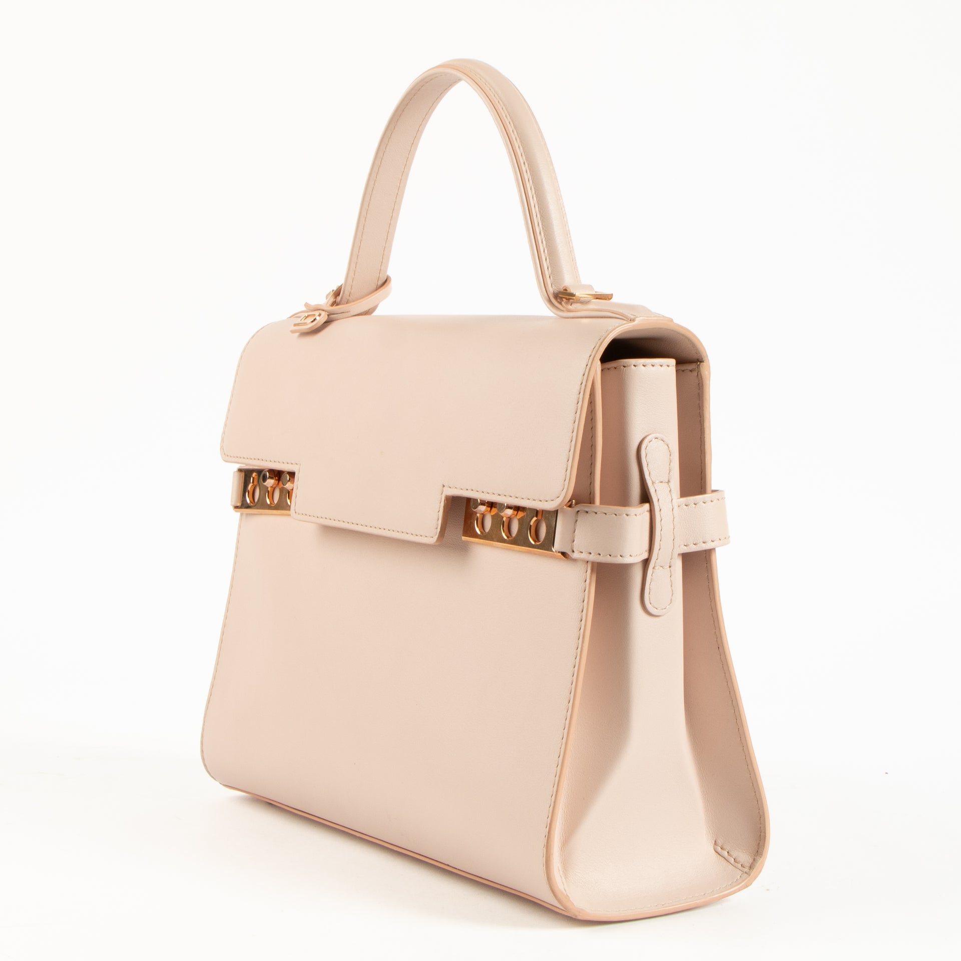 Delvaux Nude Calf Souple Tempête MM Bag