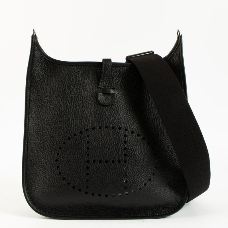 Hermes Evelyne III 29 Black Clemence PHW