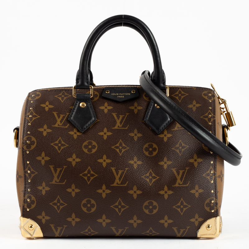 Louis Vuitton Monogram Speedy Trunk 25 Bag