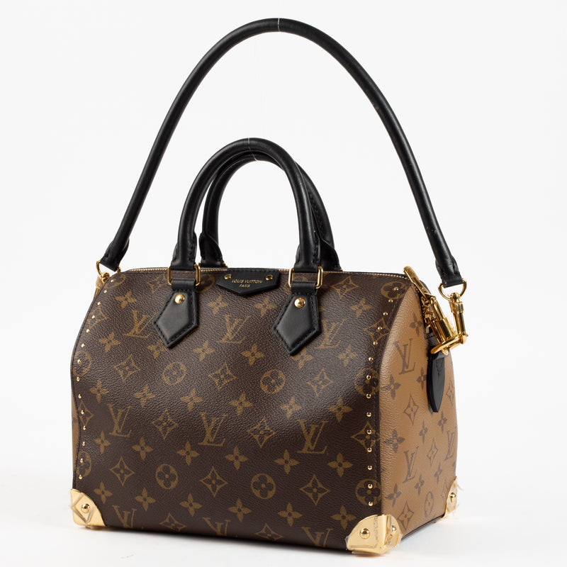 Louis Vuitton Monogram Speedy Trunk 25 Bag