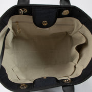 Shop this authentic Chanel Black Canvas Large Deauville Bag pre-loved on Labellov.com