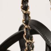 Shop this authentic Chanel Black Canvas Large Deauville Bag pre-loved on Labellov.com