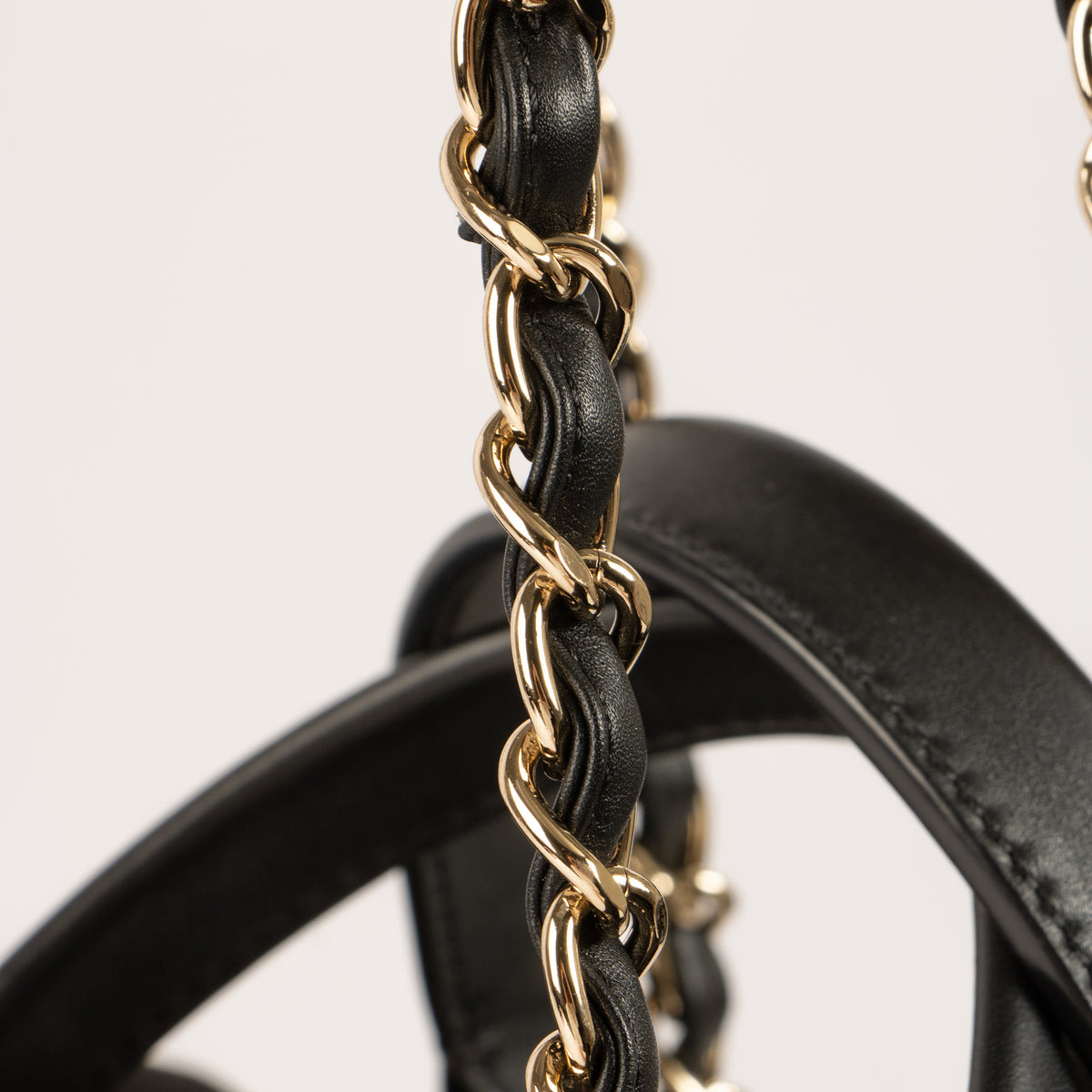 Shop this authentic Chanel Black Canvas Large Deauville Bag pre-loved on Labellov.com