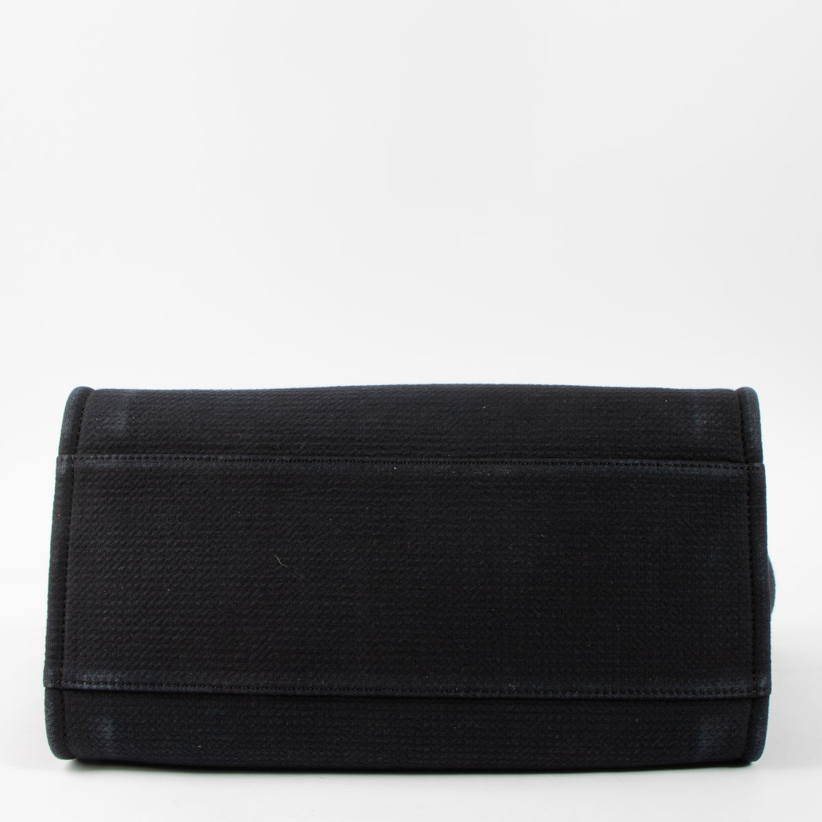 Shop this authentic Chanel Black Canvas Large Deauville Bag pre-loved on Labellov.com