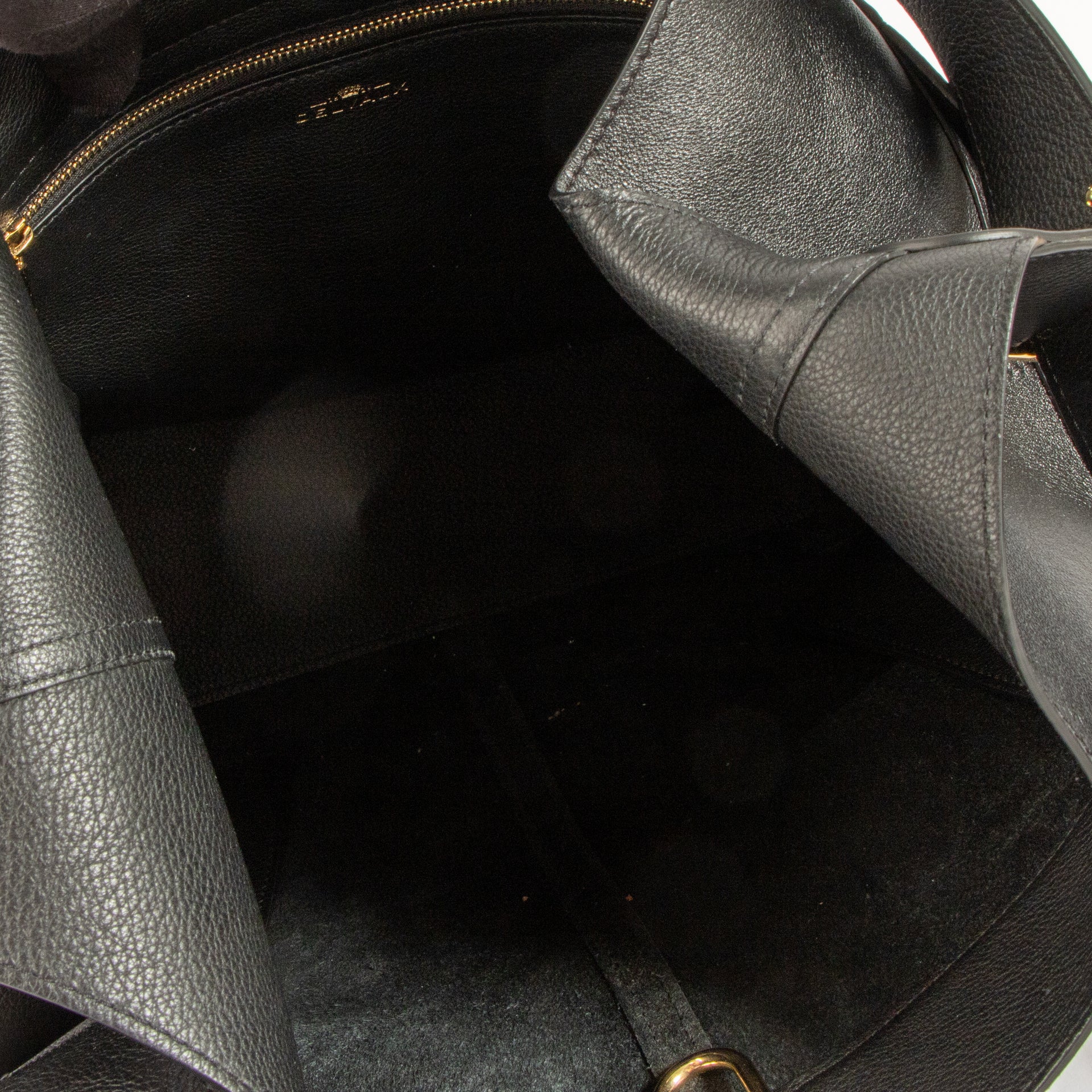 Shop Authentic Delvaux Black Leather So Cool MM Bag on Labellov.com