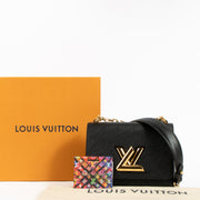 Shop authentic Louis Vuitton Black Epi Twist PM Bag on Labellov.com.