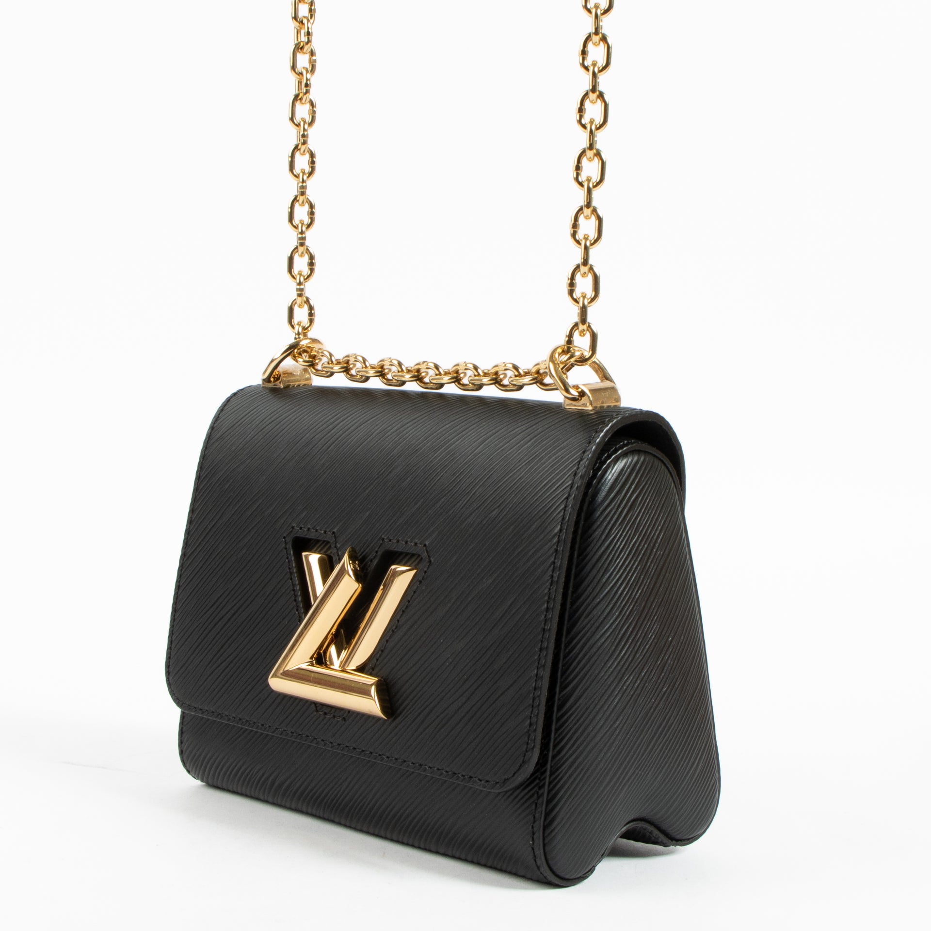Shop authentic Louis Vuitton Black Epi Twist PM Bag on Labellov.com.