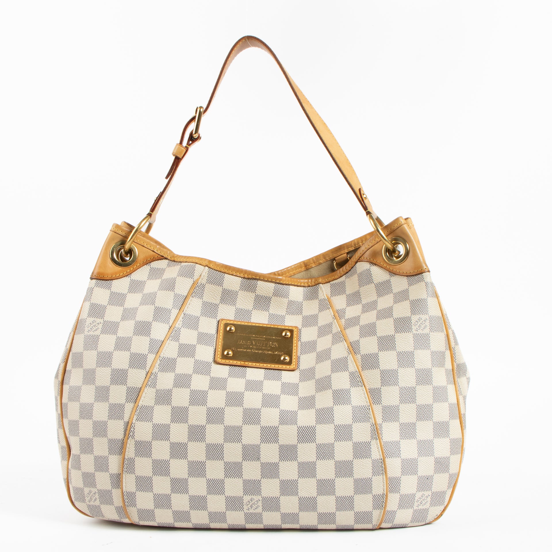 Shop authentic Louis Vuitton Damier Azur Galliera PM Bag on Labellov.com.