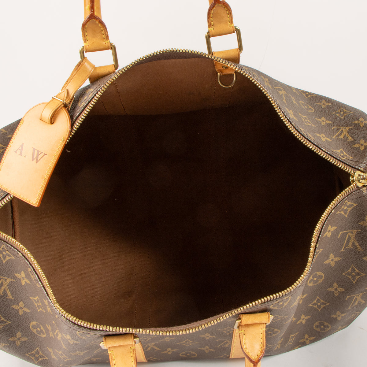 Shop this authentic Louis Vuitton Monogram Keepall 50 Bag pre-loved on Labellov.com