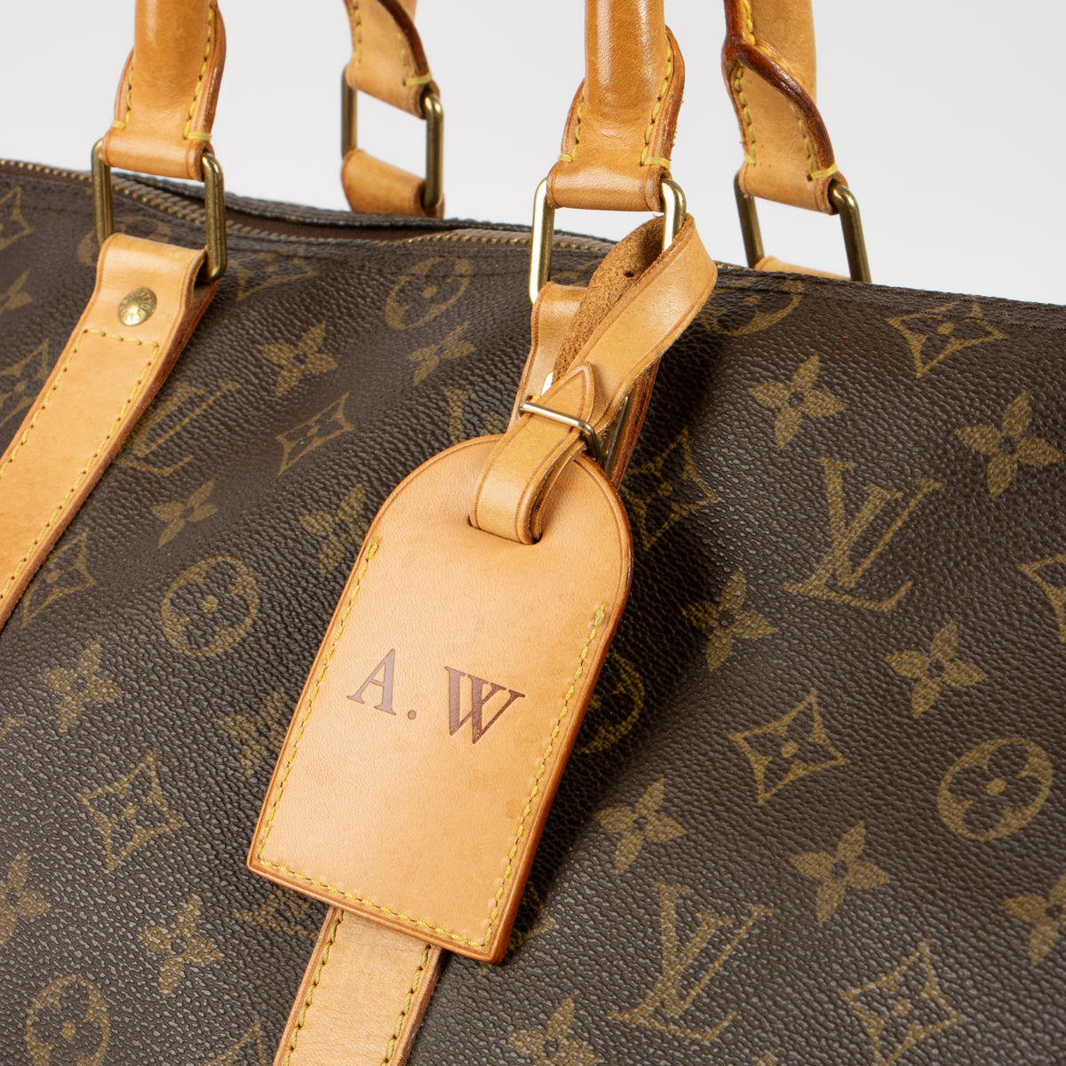 Shop this authentic Louis Vuitton Monogram Keepall 50 Bag pre-loved on Labellov.com