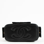 Shop authentic Chanel Black Caviar Long Vanity with Chain Bag on Labellov.com