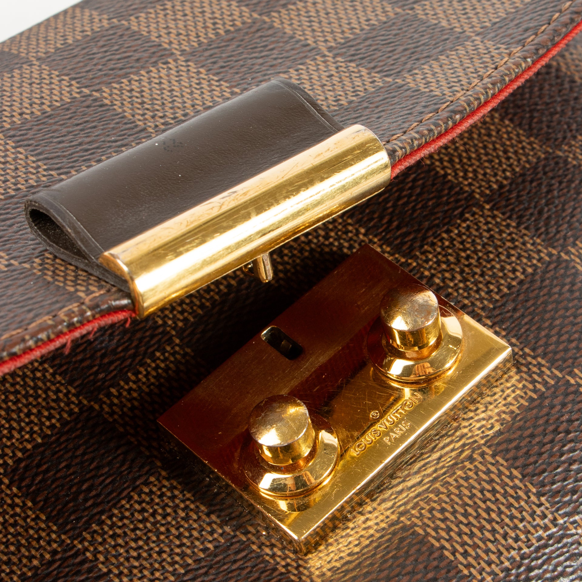 Shop authentic Louis Vuitton Damier Ebene Croisette Bag on Labellov.com.