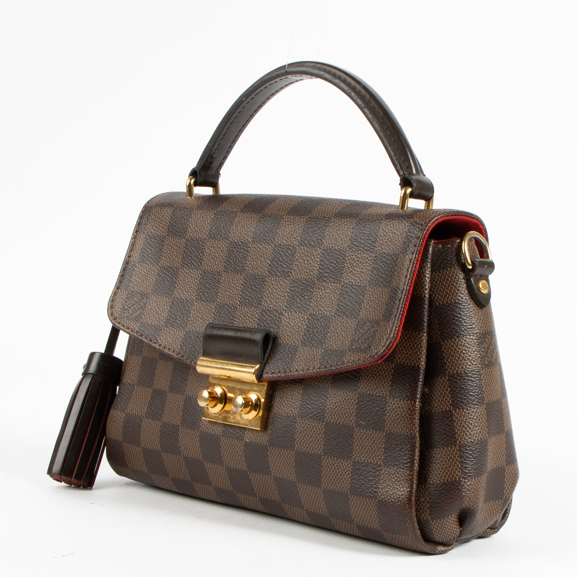 Shop authentic Louis Vuitton Damier Ebene Croisette Bag on Labellov.com.