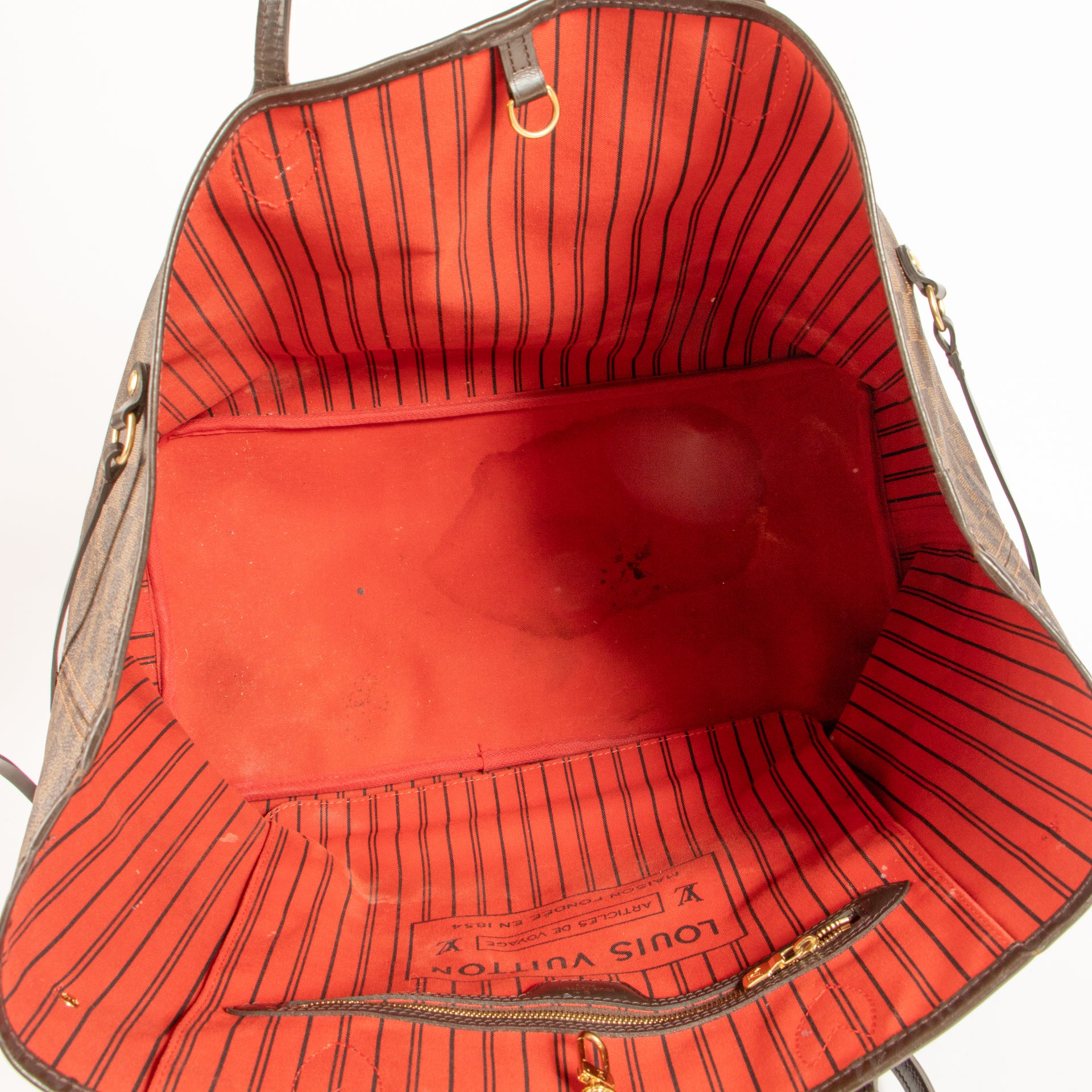 Shop authentic Louis Vuitton Damier Ebene Neverfull GM Bag on Labellov.com.