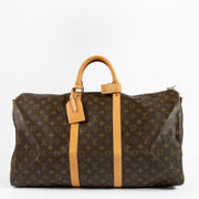 Shop authentic Louis Vuitton Keepall 55 Monogram Travel Bag on Labellov.com.
