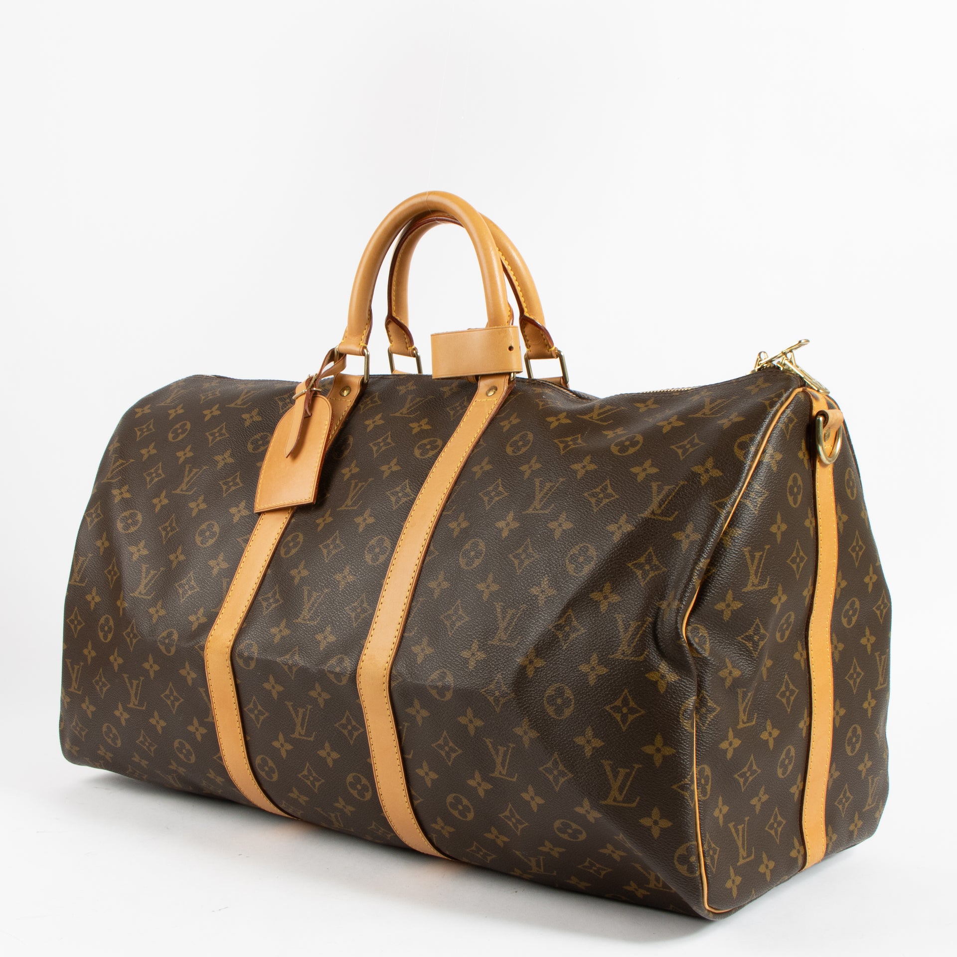 Shop authentic Louis Vuitton Keepall 55 Monogram Travel Bag on Labellov.com.
